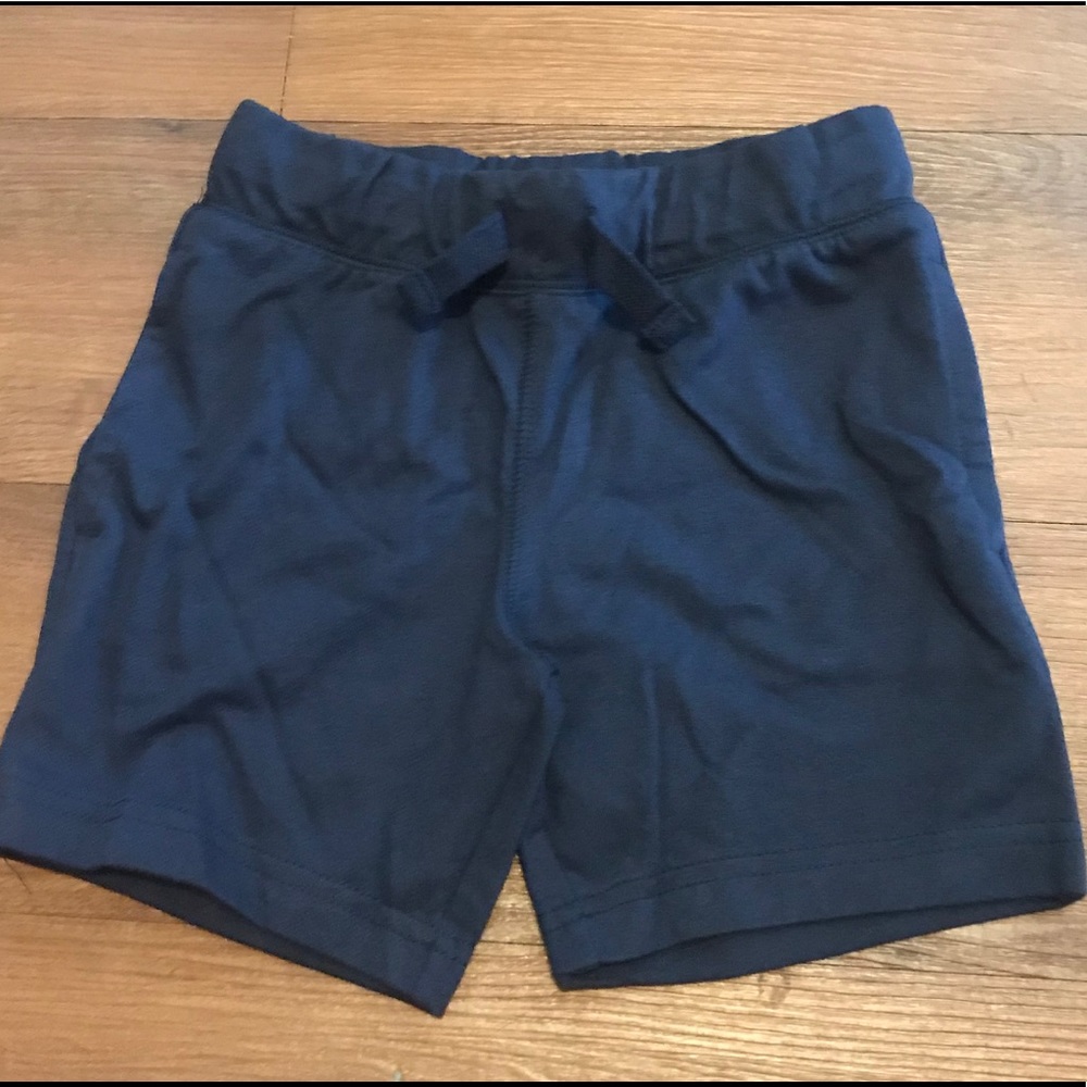 Boys NWT Uniform French Terry Shorts Navy XS sz 4